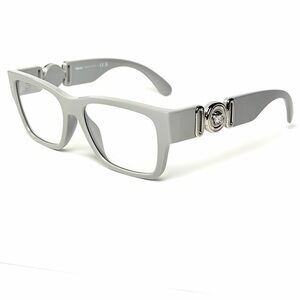 Versace Mod 3368U 5501 Light Grey 55mm New Authentic Silver 3368 U Eyeglasses